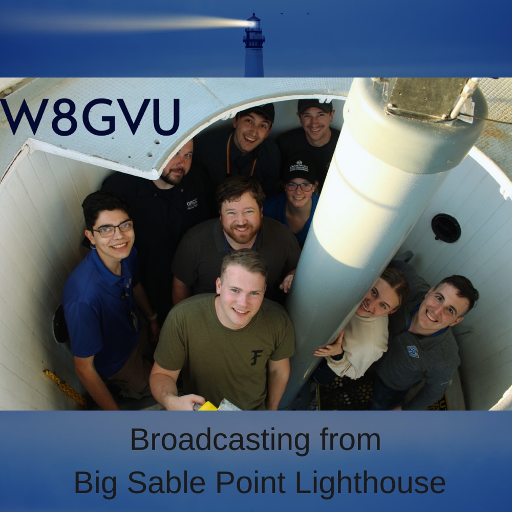 GVSU Amateur Radio Group Broadcast from Big Sable Point Lighthouse